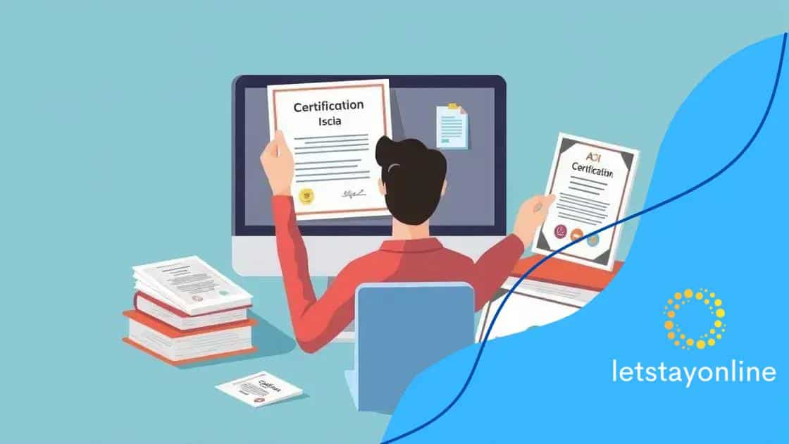 Benefits of online certifications
