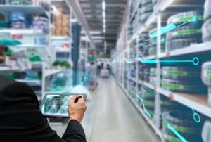 seller using blockchain in retail security