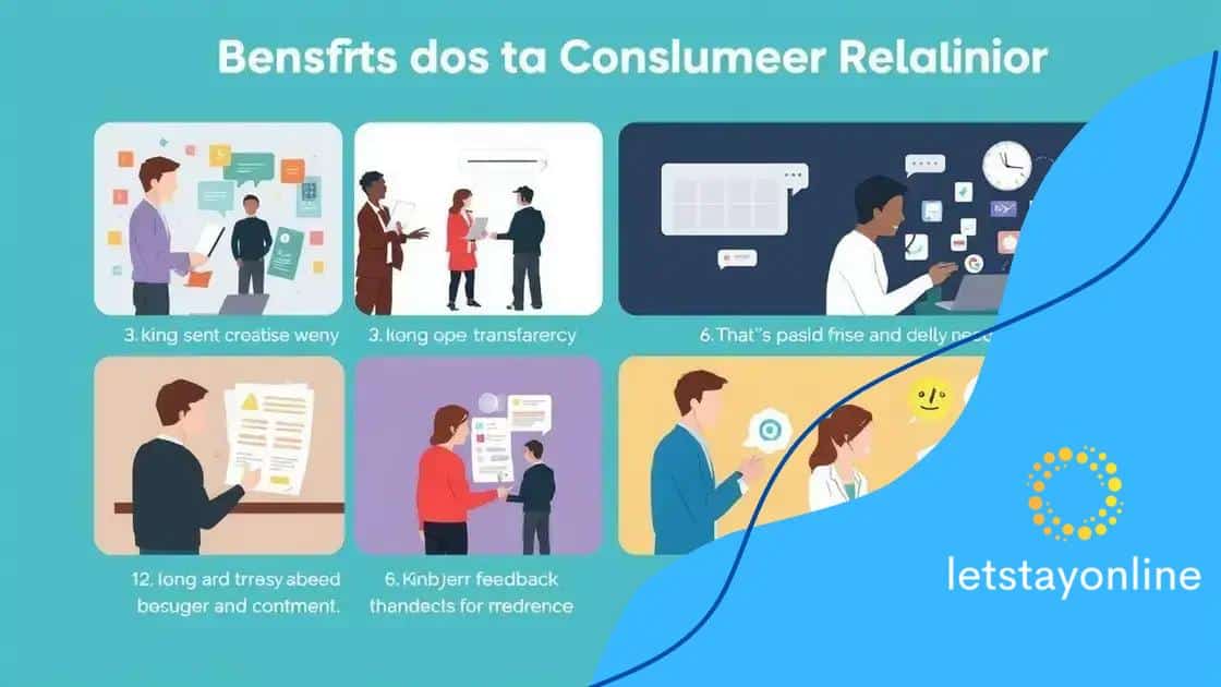 Benefits of transparency for consumer relations