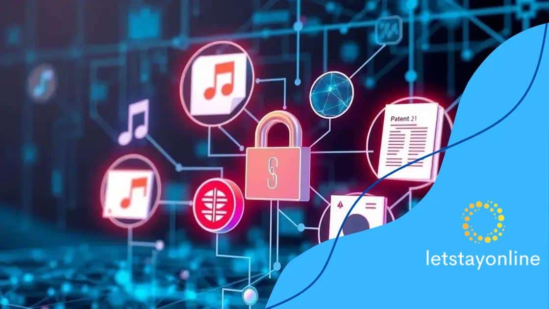 Real-world applications of blockchain in IP rights