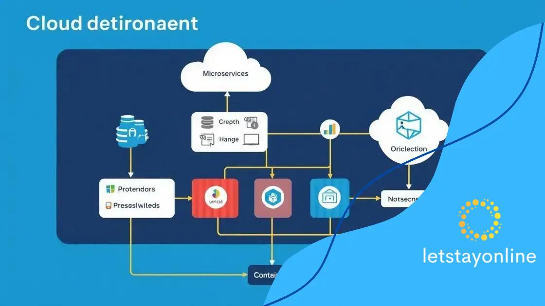 Core components of a cloud-native system