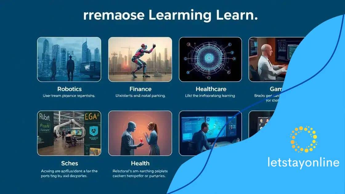 Real-world applications of reinforcement learning