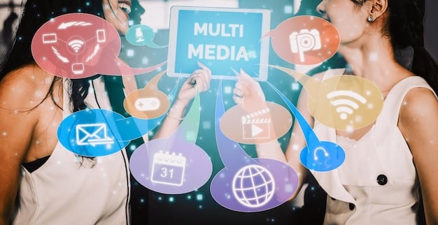 An image showcasing different types of engaging content on social media: a visually appealing news headline, a short video clip with subtitles, and an interactive poll asking for opinions on a current event. The overall composition portrays a dynamic and varied approach to news presentation.