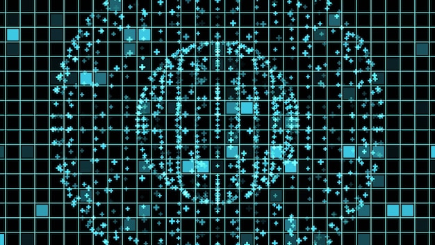 A digital representation of a padlock with lines of code flowing around it, symbolizing the merging of legal protection and cybersecurity for journalists' data and sources.