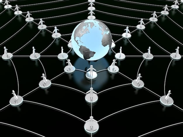 A network diagram illustrating various global fact-checking organizations connected by lines, symbolizing collaboration. Each organization's logo is clearly visible, set against a world map background to emphasize the global reach.