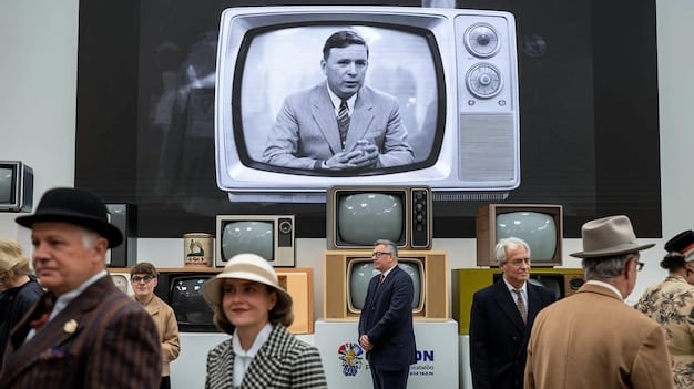 A split-screen image. On one side, a traditional newsroom with editors reviewing photographs. On the other, a modern digital news desk with multiple screens displaying real-time social media feeds and trending graphic images.