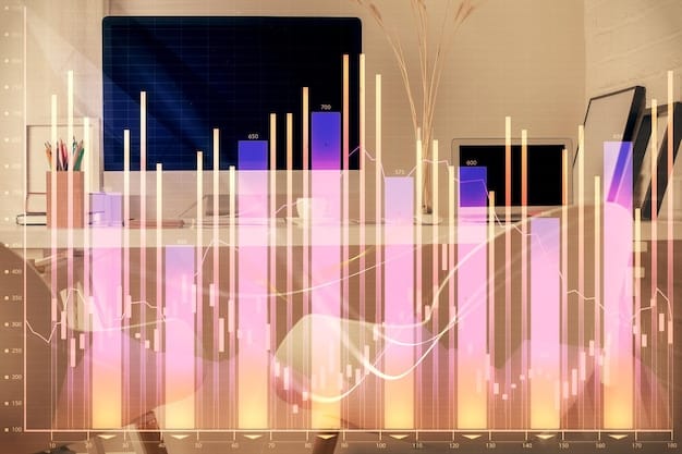 A graph showing the decline of metaverse user activity and investment over the past year. The graph includes key metrics such as daily active users, transaction volume, and brand investment, all trending downwards.