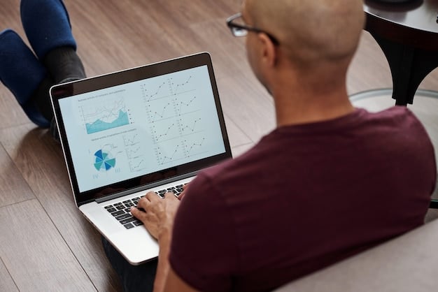 A person analyzing data analytics dashboards on a laptop, with charts showing engagement metrics (likes, shares, comments) for TikTok and Reels videos. Focus is on the analytical aspect of optimizing content strategy for short-form video platforms.