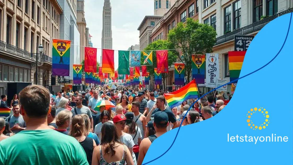 Popular destinations promoting LGBTQ+ rights