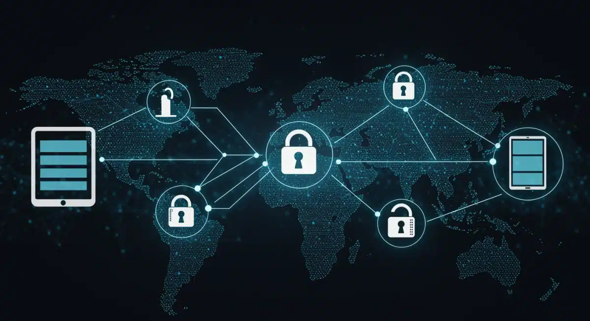 Encrypted data flow and privacy protection in decentralised social media.