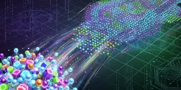 Abstract visualisation of micro-trends expanding into mainstream adoption by 2026, with glowing lines connecting small ideas to a larger network.