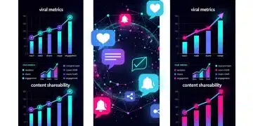 Infographic comparing 2025 and 2026 viral content metrics in the United States, showcasing shareability trends.