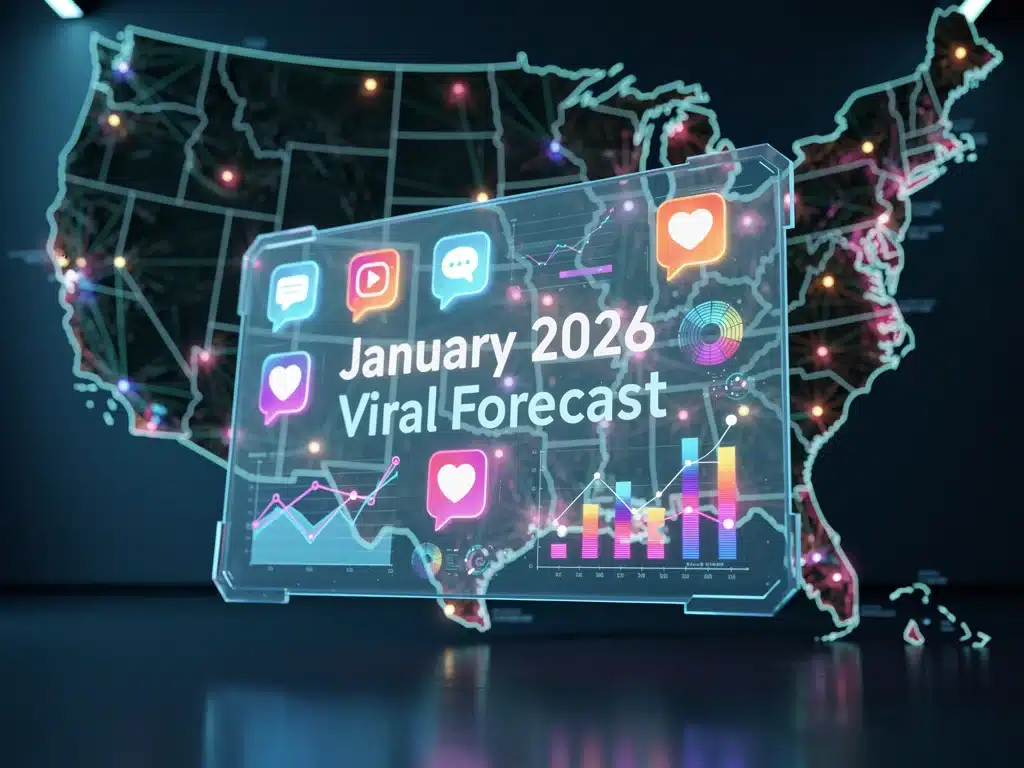 January 2026 Viral Forecast: Predicting US Social Media Sensations