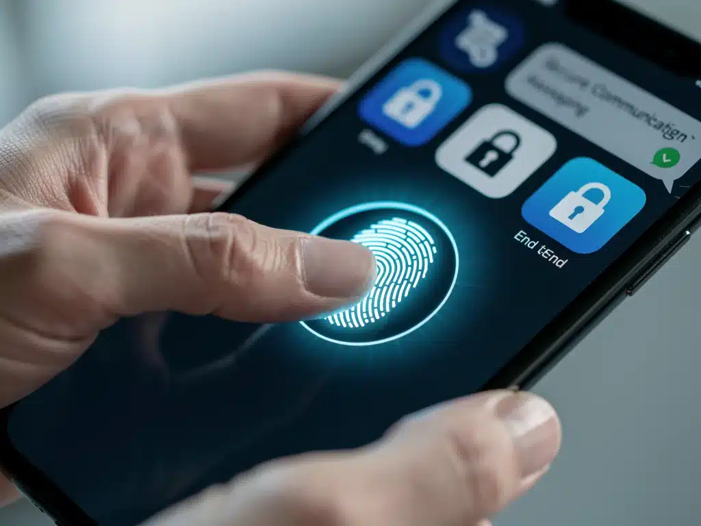Biometric authentication for secure access to journalistic data and communications